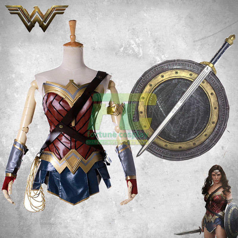 Free Shipping Batman V Superman Dawn Justice Wonder Woman Cosplay Cos Fortunecosplay