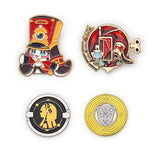 Load image into Gallery viewer, Honkai Star Rail Cosplay Pom-Pom Pins Party Halloween Costumes Brooches Shield Hertareum Coins Collections Gifts
