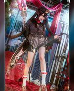 Load image into Gallery viewer, Game Genshin Impact Hutao Cosplay Costume Game Suit Uniform Hu Tao Halloween Costumes
