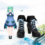 Load image into Gallery viewer, Anime YouTuber Uruha Rushia Cosplay Shoes VTuber
