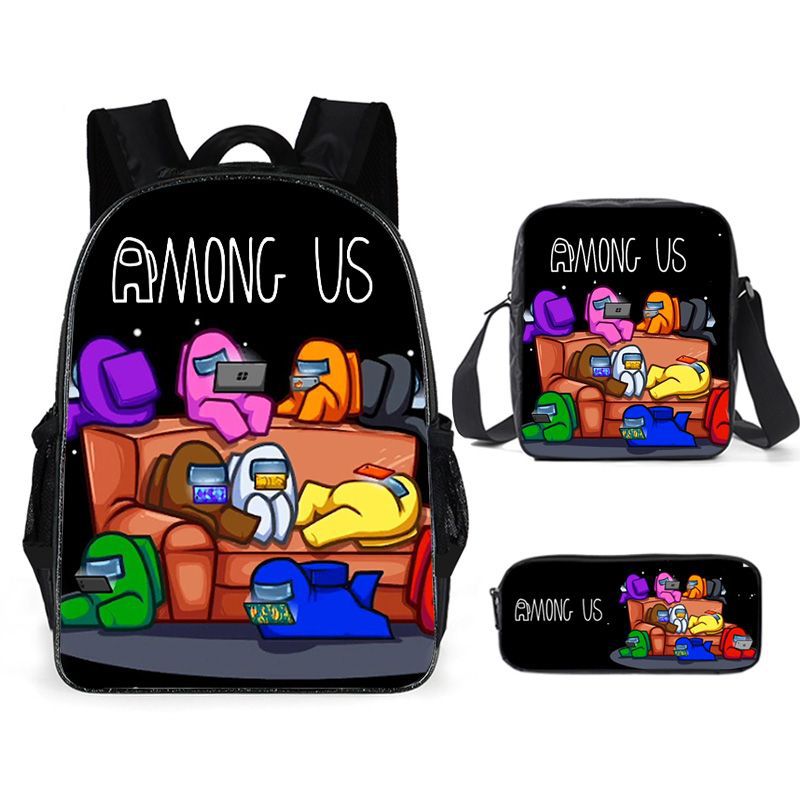 Sus Pattern Design Bagpack School Bags Amogus - AliExpress