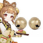 Load image into Gallery viewer, Anime Genshin Impact Yaoyao Big Bell Hair Clip Props Accessories Cosplay Costume Women Girls Student Barrettes
