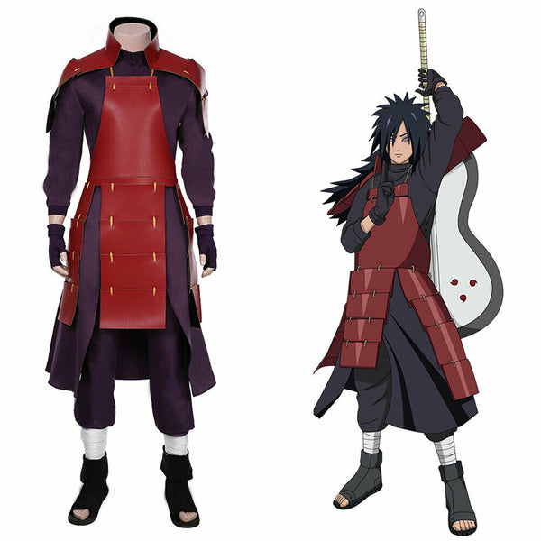 Naruto Shippuden Uchiha Obito Cosplay Costume with Mask Custom Made –  fortunecosplay