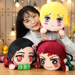 Load image into Gallery viewer, 40cm Anime Plush Toy Dolls Demon Slayer Kimetsu No Yaiba Kid Appease Sleeping Pillow Soft Stuffed Cushions Gift
