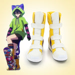 Load image into Gallery viewer, SK8 the Infinity SK¡Þ Miya Chinen Cosplay Golden Shoes Boots Custom Made
