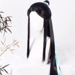 Load image into Gallery viewer, Heaven Official&#39;s Blessing Cosplay Wig Shi Qingxuan Long Black Hair Tian Guan Ci Fu Cosplay Ancientry Universal Wig
