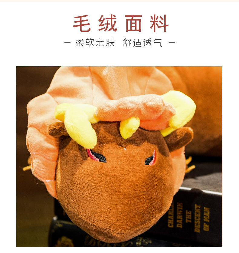 Genshin Impact Pillow Doll ZHONGLI HUTAO Rex Lapis Dragon Ghost Cosplay U shape Plush Pillow Accessories Props