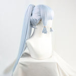 Load image into Gallery viewer, Game Genshin Impact Kamisato Ayaka Cosplay Silver blue wigs Carnival Halloween Costumes Women Party Sexy Anime Shoes
