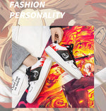 Load image into Gallery viewer, Demon Slayer Rengoku Kyoujurou Shoes Sneakers Casual Shoes Men Anime Cosplay Cool Sneakers
