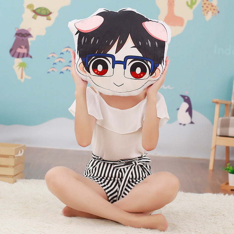 Anime YURI!!! on ICE Yuri Katsuki Victor Plisetsky Altin Cosplay Doll Plush Stuffed Cushion Throw Pillow Toy Gift Dakimakura