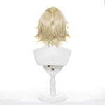 Load image into Gallery viewer, Anime Tokyo Revengers Manjirou Sano Manjiro Wig Cosplay Costume Heat Resistant Synthetic Hair Men Women Light Golden Wigs
