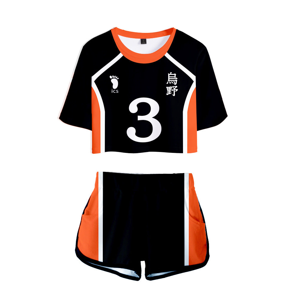 Anime Haikyuu T-shirt!! - Volleyball Club and more