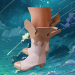 Load image into Gallery viewer, Game Genshin Impact Paimon Cosplay Shoes Boots Custom Made Halloween Carnival Boots Cosplay Props
