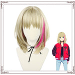 Load image into Gallery viewer, WONDER EGG PRIORITY Rika Kawai Cosplay Wig Short Heat Resistant Synthetic Hair Women Party Role Play

