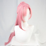 Load image into Gallery viewer, SK8 the Infinity Cherry Blossom Cosplay Wig SK∞ Cosplay Kaoru Wig Pink Long Ponytail Heat Resistant Synthetic Hair
