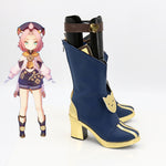 Load image into Gallery viewer, Genshin Impact Diona Blue Cosplay Shoes Boots Halloween Carnival Cosplay Costume Accessories
