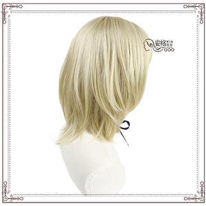 WONDER EGG PRIORITY Rika Kawai Cosplay Wig Short Heat Resistant Synthetic Hair Women Party Role Play