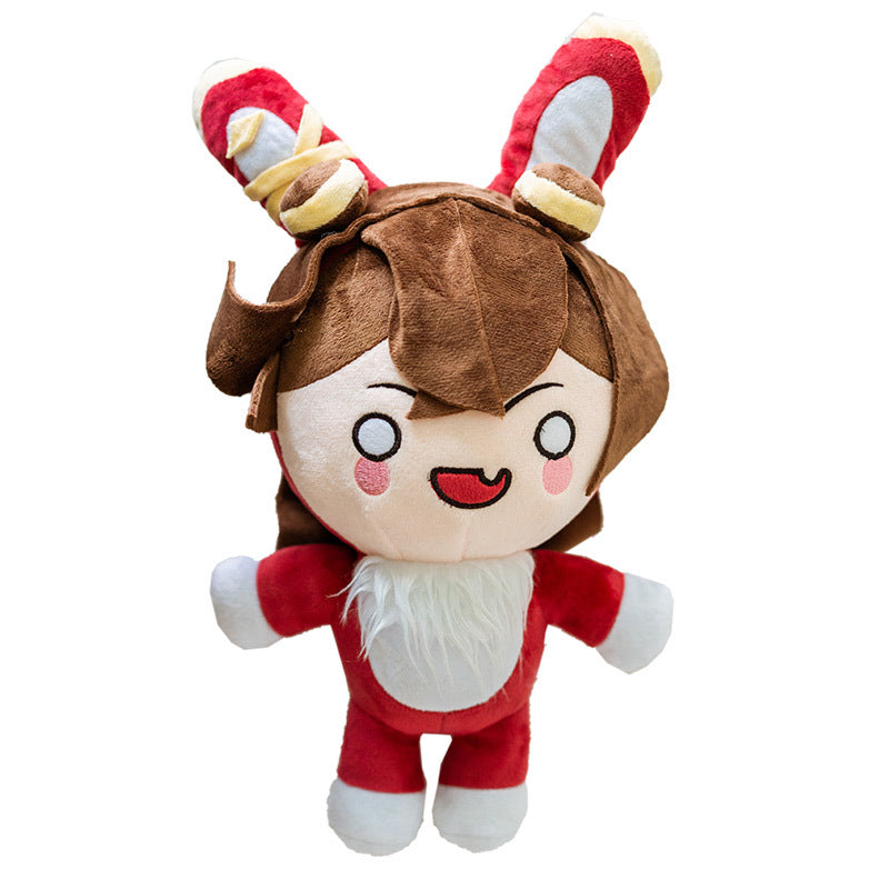 Genshin Impact Amber Cute Rabbit Plushie Doll Plush Stuffed Toy 40cm Cartoon Pillow Xmas Birthday Gift Student