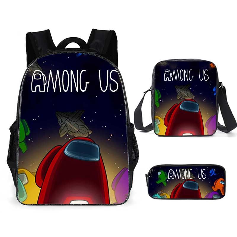 Dispalang 16-inch Schoolbags For Teenagers Supreme Customized Backpack Gun  Pattern Men Travel Rucksack School Book Bag Knapsack