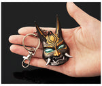 Load image into Gallery viewer, Xiao mask Alloy Keycharm alloy Genshin Impact Cosplay Boyfriend Gift
