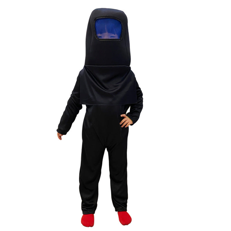 Among Us Kids Cosplay Costume Outfit Among Us Role Play Dress Up  Jumpsuit Halloween Costumes