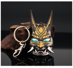 Load image into Gallery viewer, Xiao mask Alloy Keycharm alloy Genshin Impact Cosplay Boyfriend Gift
