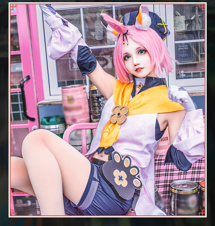 Game Genshin Impact Diona Cosplay Costume Anime Outfits Dress Halloween Carnival Uniforms Women Customize Costumes