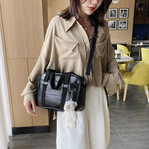 Japanese Designer Vintage Shoulder Bag Brand Large Uniform