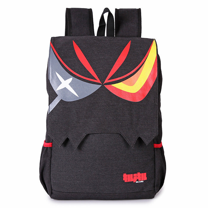 Kill La Kill Matoi Ryuko Unisex Canvas Backpack School Travel Shoulder Bag - fortunecosplay