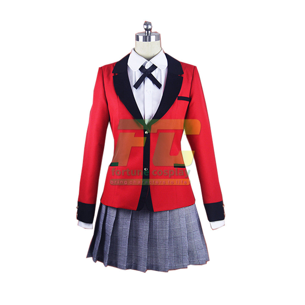 Kakegurui Jabami yumeko Compulsive Gambler Cosplay Costume - fortunecosplay