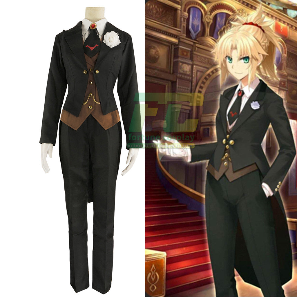 FATE/Apocrypha Fate Grand Order Mordred Cosplay Costume Custome - fortunecosplay