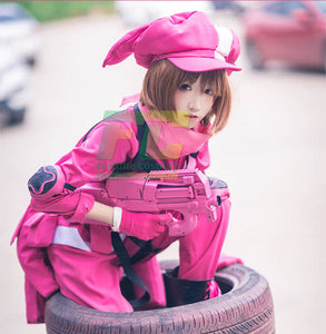 Gun Gale Online Kohiruimaki Karen Llenn Cosplay Costume