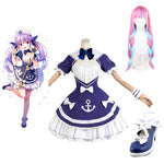 Load image into Gallery viewer, Vtuber Minato Aqua Cosplay Costume Women Cute Maid Dress Halloween Carnival Party Uniforms YouTuber Outfits Custom Made
