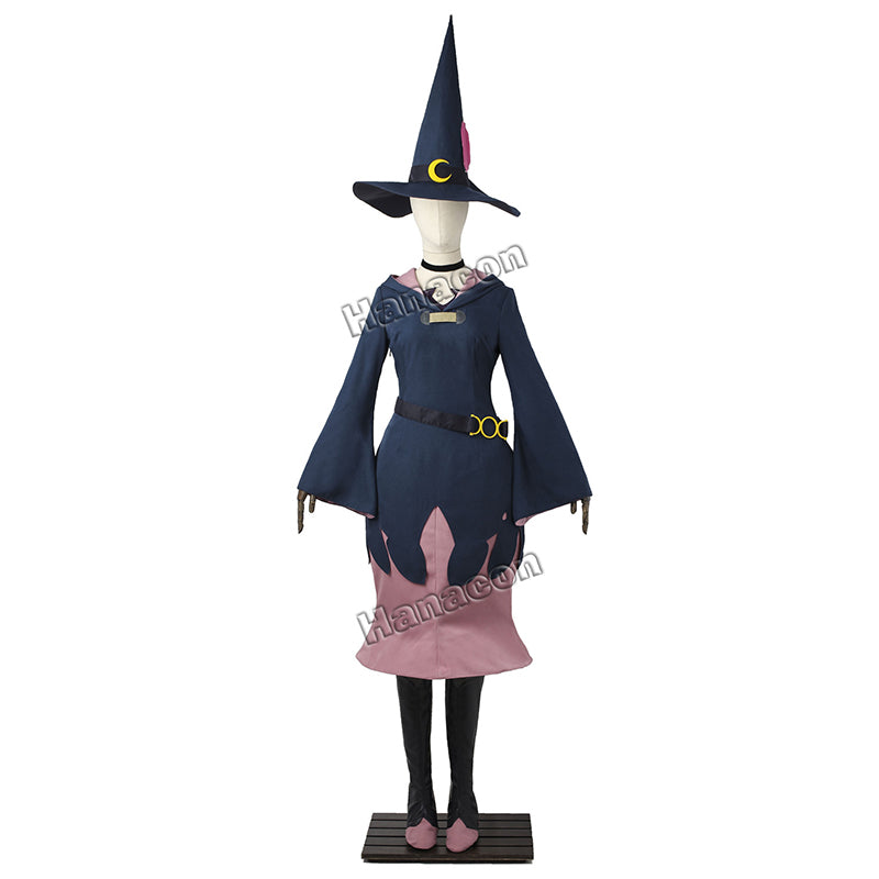 Little Witch Academia Cosplay Costume Ashura sensei Halloween Custom Made