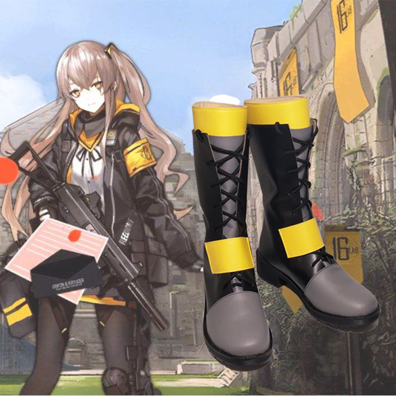 Girls Frontline Ump45 Ump9 Cosplay Shoes Boots