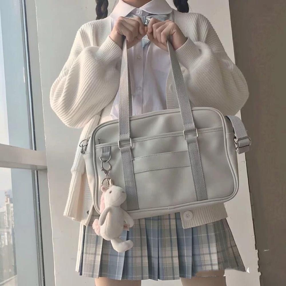 Japanese student bag JK handbag travel bag lady shoulder bag high