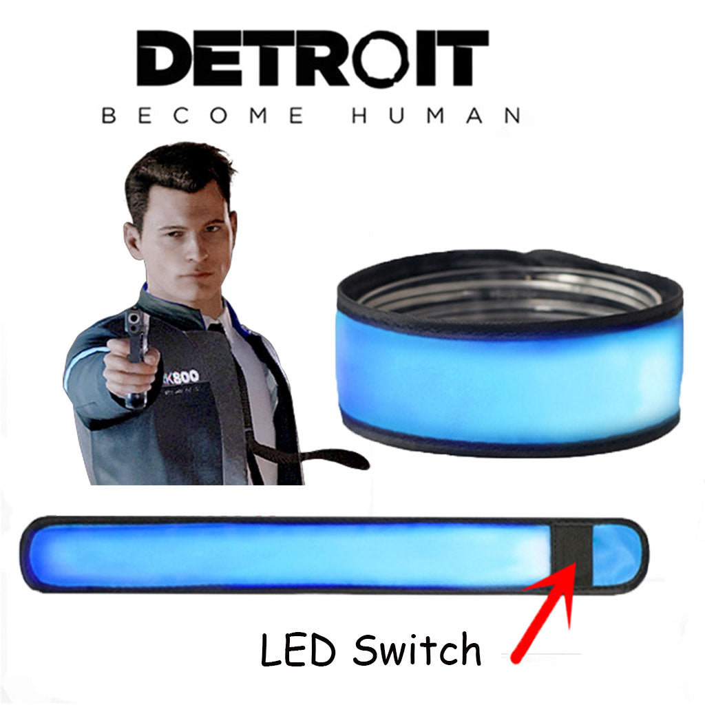 fred assistent Kreta Game Detroit : Become Human Cosplay Connor LED Light Luminous Armband –  fortunecosplay
