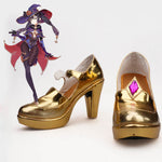 Load image into Gallery viewer, Genshin Impact Mona Cosplay Shoes Halloween Carnival Cosplay Accessories
