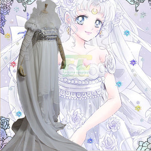 Free Shipping Sailor Moon Princess Serenity dress Tsukino Usagi cosplay costume - fortunecosplay