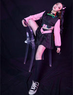 Load image into Gallery viewer, Demon Slayer Kamado Nezuko Cosplay Party Casual Wear Dress
