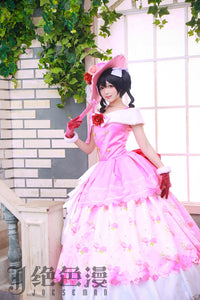 Lovelive Ball Gown Nico Yazawa Awaken Cosplay Costume Party Palace Full Dress