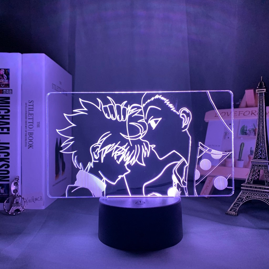 LED Night Lights Anime Vampire Knight For Kid Room Decor Manga Acrylic 3D  Lamps
