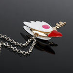 Load image into Gallery viewer, Card Captor Sakura Kinomoto Necklace Bird&#39;s Beak  Cosplay Pendant

