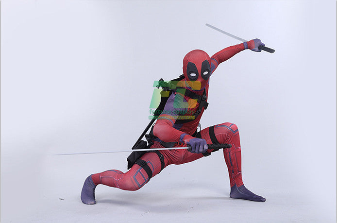 Deadpool Avengers Cosplay Costume Zentai Halloween Lycra Spandex Full Body Super Hero - fortunecosplay