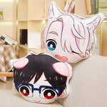 Load image into Gallery viewer, Anime YURI!!! on ICE Yuri Katsuki Victor Plisetsky Altin Cosplay Doll Plush Stuffed Cushion Throw Pillow Toy Gift Dakimakura
