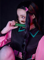 Load image into Gallery viewer, Demon Slayer Kamado Nezuko Cosplay Party Casual Wear Dress
