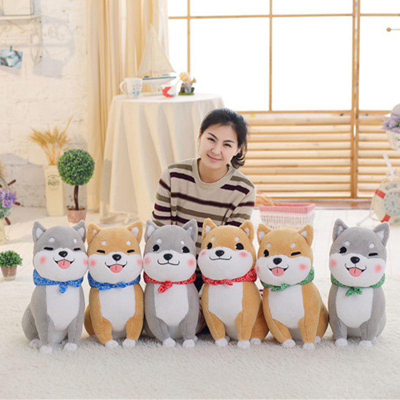 dog toy Stuffed plush PP Cotton Chinese zodiac Shiba Inu Doge pillow cushion - fortunecosplay