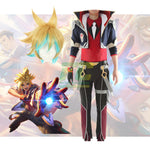 Load image into Gallery viewer, Battle Academia Ezreal Cosplay Costume LOL
