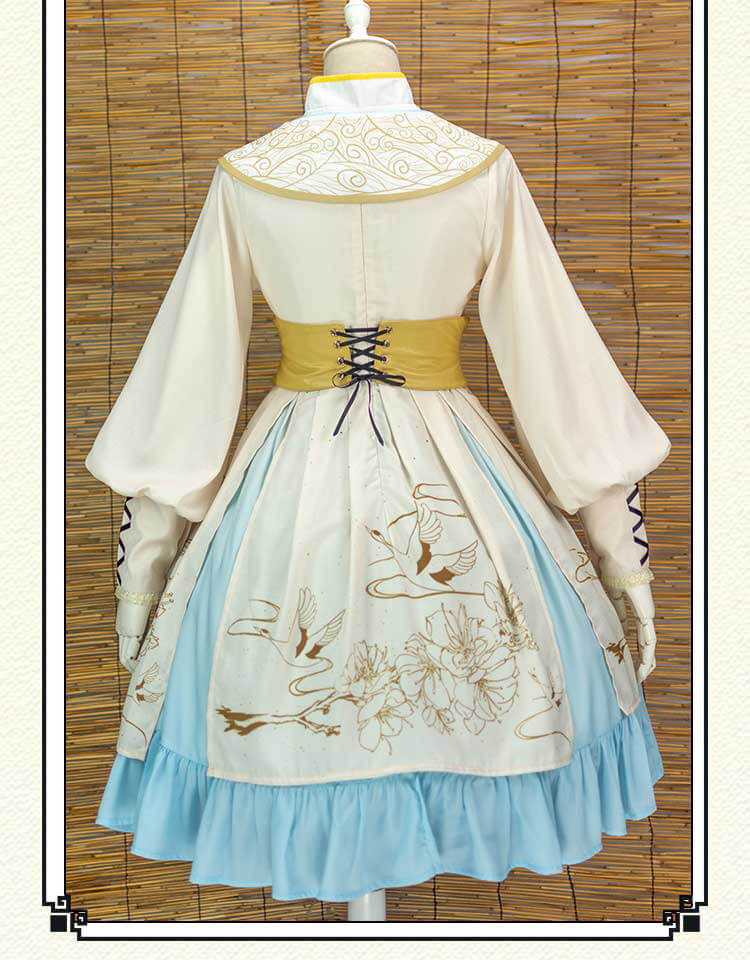 Heaven's Official Blessing Lolita Dress Hua Cheng Xie Lian Cosplay Costume Sex Transfer Outfit