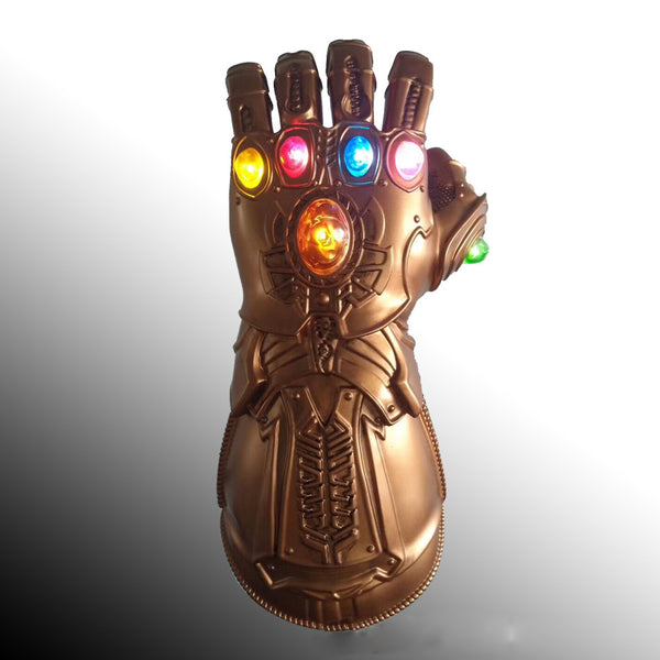 Adult Thanos Glove Gauntlet LED Mens Thanos Avengers Infinity War Costume